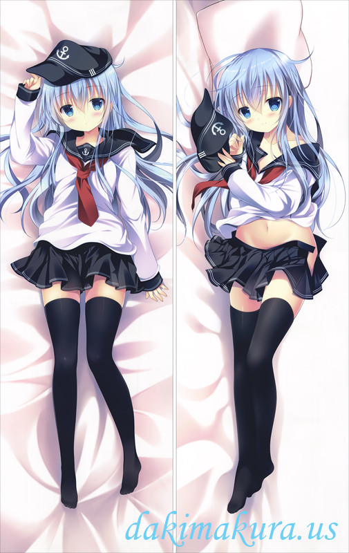 Kantai Collection - Destroyer Hibiki Anime Dakimakura Pillow Cover